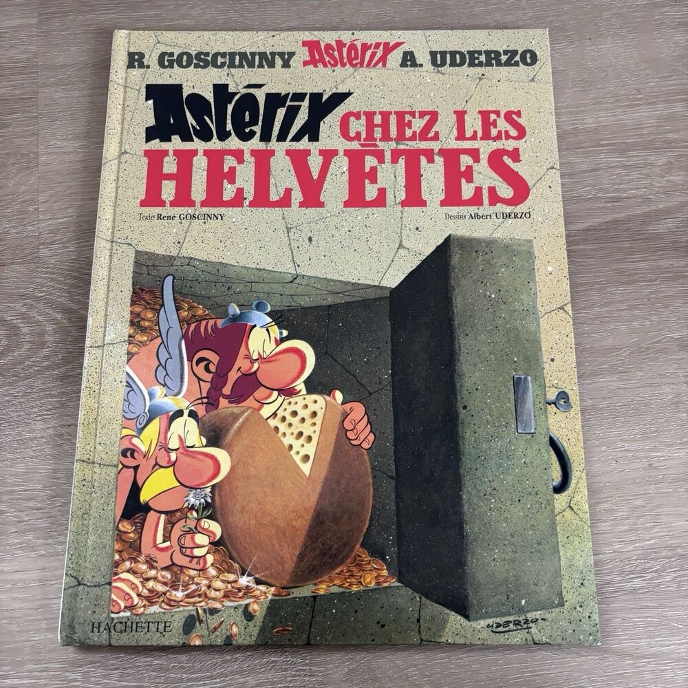 Asterix Chez Les Helvetes French Comic Book Album 2005 Hachette Goscinny Uderzo